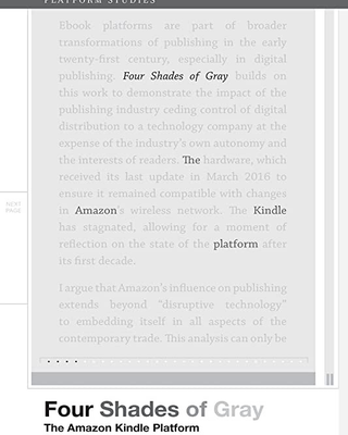 Bốn Sắc Thái Của Màu Xám - Nền Tảng Kindle Của Amazon